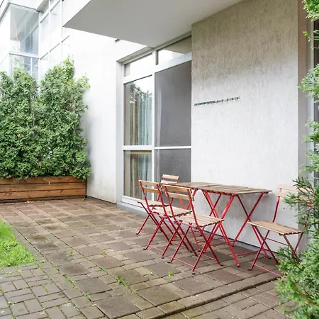 公寓 Spacious In A Park Zone With The Private Terrace 里加